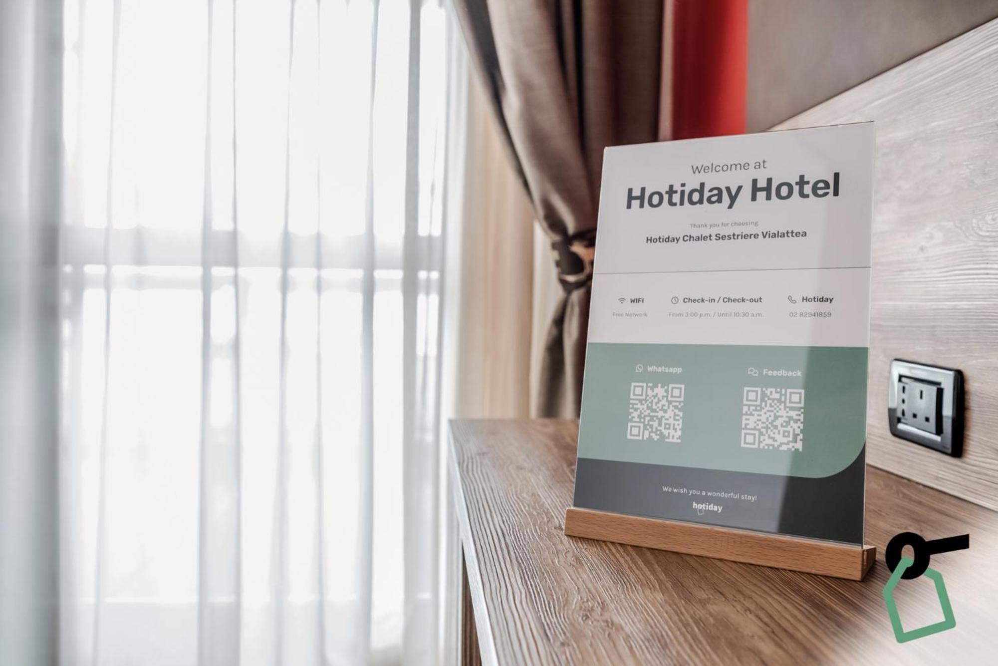 Hotiday Chalet Sestriere Vialattea エクステリア 写真